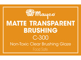 Mayco C-300 Matte Transparant Brushing  473 ml