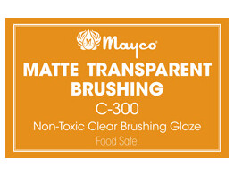 Mayco C-300 Matte Transparant Brushing  473 ml