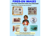 Transferpapier Fired-on Images