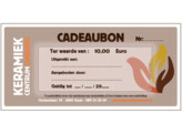 Cadeaubon KCL 10 euro