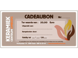 Cadeaubon KCL 20 euro