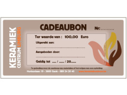 Cadeaubon KCL 100 euro