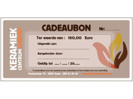 Cadeaubon KCL 150 euro