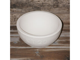Gipsmal Halve bol  O 20 cm