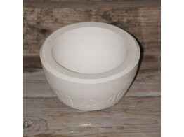 Gipsmal Halve bol  O 10 cm