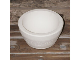Gipsmal Halve bol  O 15 cm
