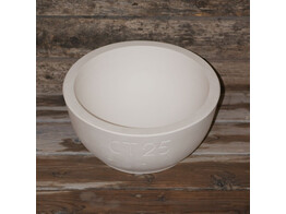 Gipsmal Halve bol  O 25 cm