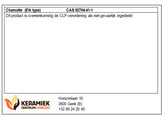 Chamotte Zwart 0 - 0 5 mm  1 kg