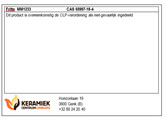 Alkali fritte  hoog alkalisch  MM1233  1kg