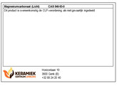 Magnesiumcarbonaat  licht   500 g