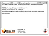 Glazuur KGS-47 Transparant mat  5 kg