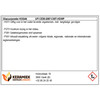 Glazuur KGG-44 Wit Craquele glanzend  1 kg  verlaat KCL assortiment 