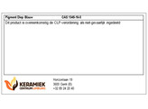 Pigment Diepblauw  100 g