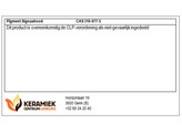Pigment Signaalrood  100 g