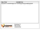 Calcium-boor-silicaat fritte F31.34  5 kg