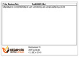 Barium-zink fritte  1 kg