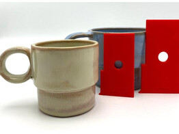 Set lomers kunststof stapelbare tasjes